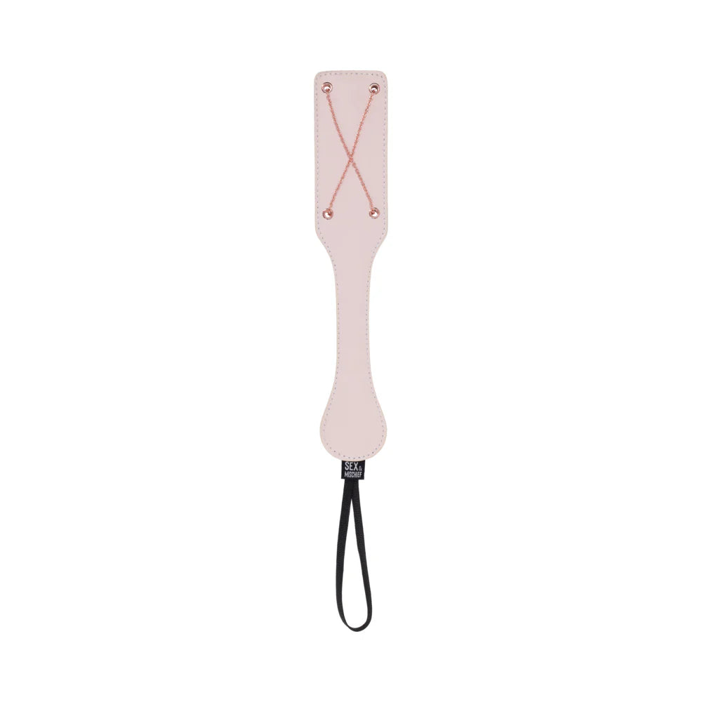 Sportsheets Sex & Mischief Peaches 'n CreaMe Chain Impressions Paddle