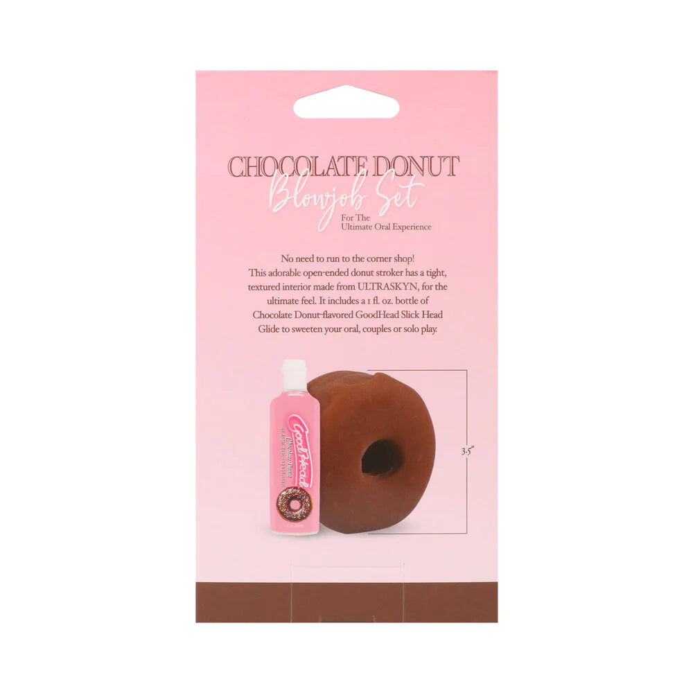 GoodHead Chocolate Donut Blowjob Set