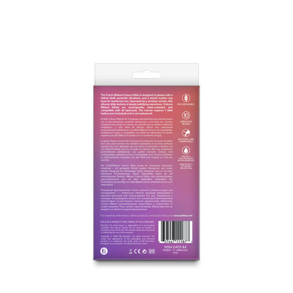 Colours Ribbed Vibrating Dildo