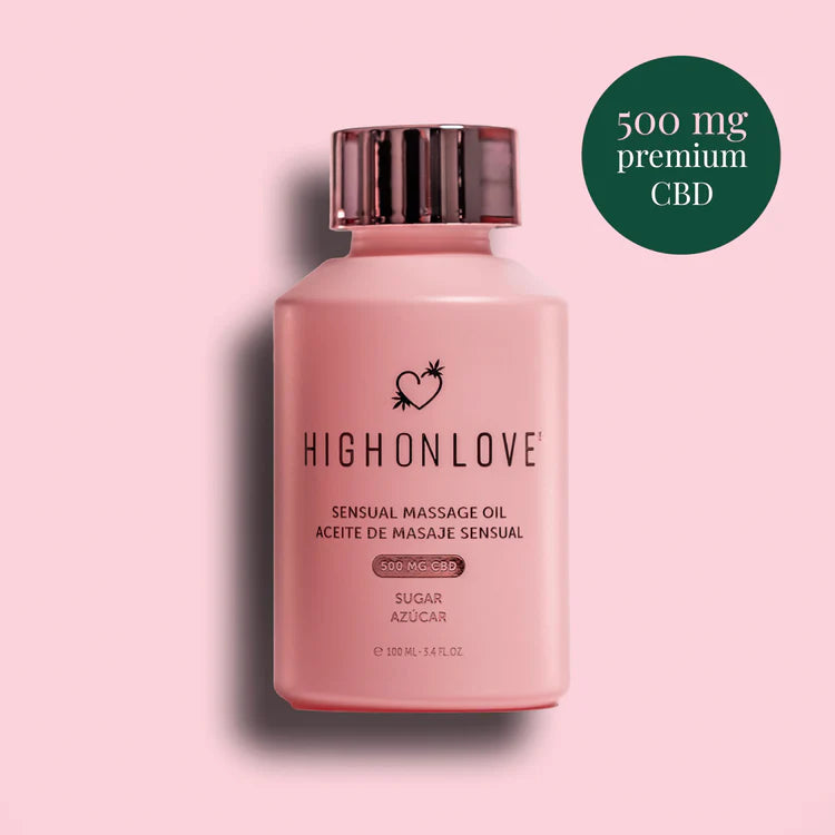 HighOnLove Sensual Massage Oil Sugar High