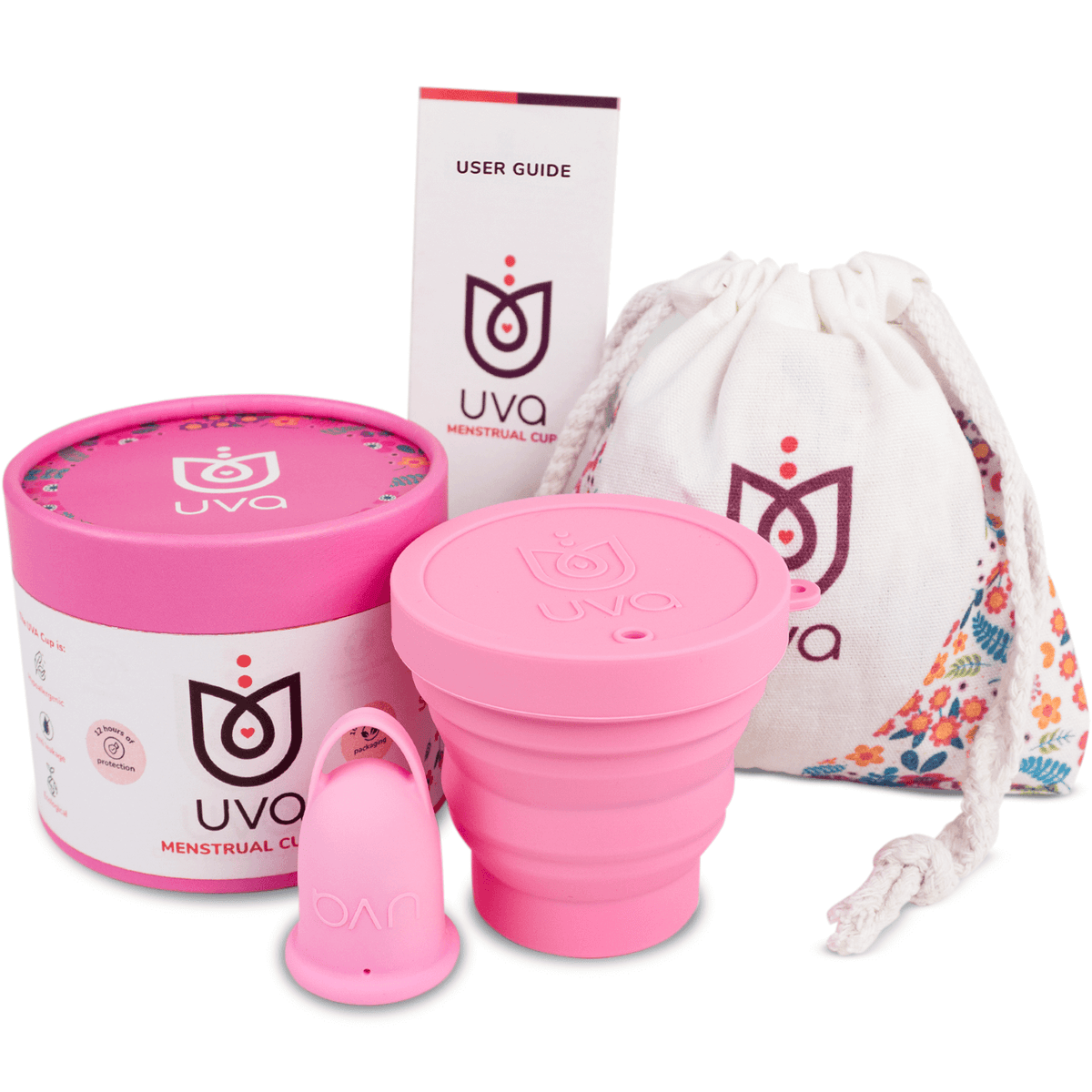 Uva Cup Menstrual Cup Set