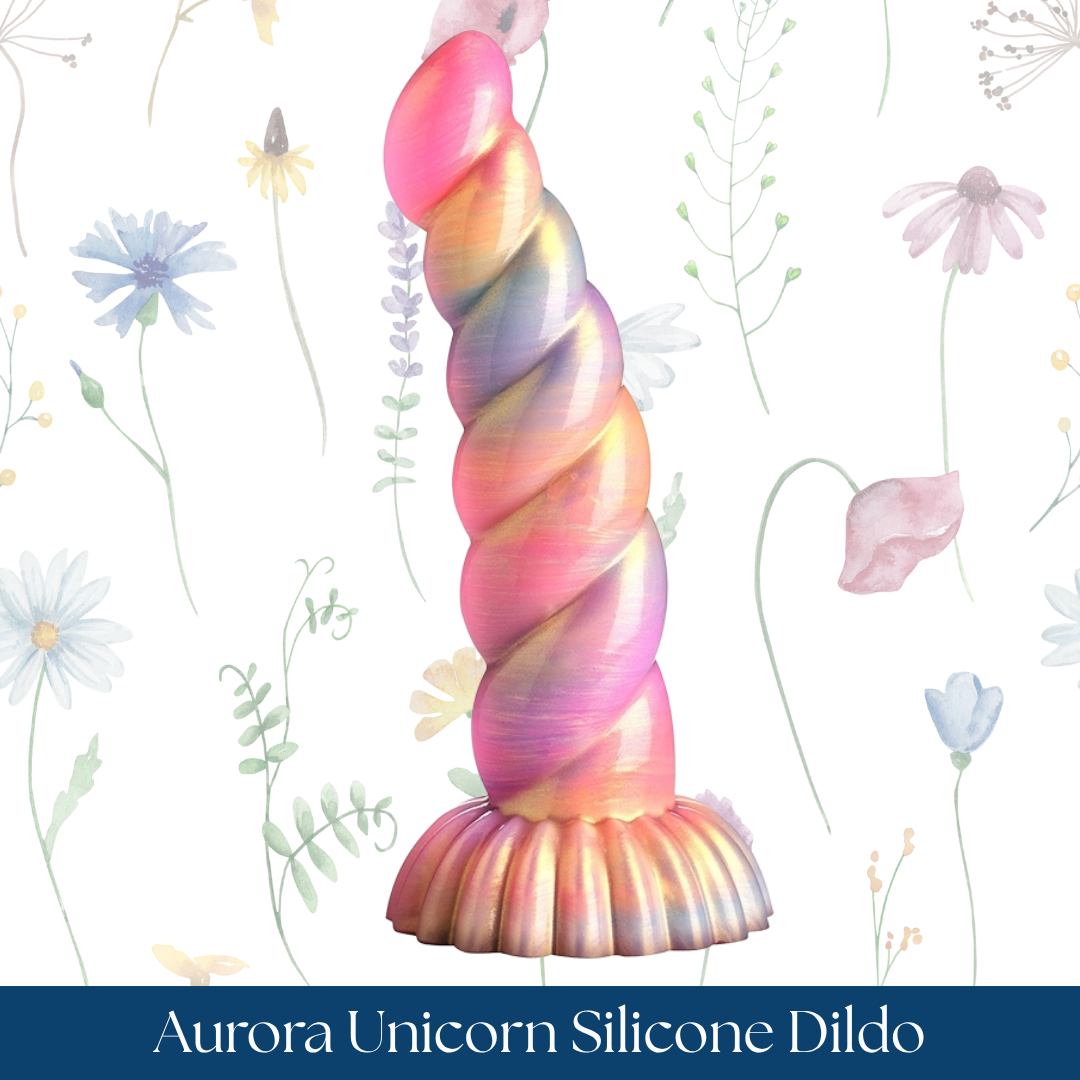 Creature Cocks Majestic Aurora Unicorn Silicone Dildo