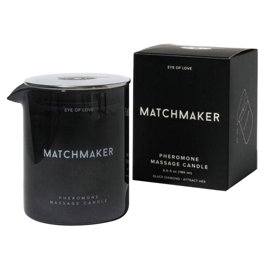 Eye of Love Matchmaker Black Diamond Massage Candle - Attract Her