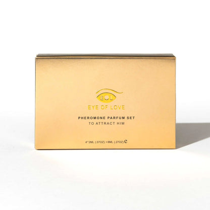 Eye of Love Pheromone Parfum Attract Him 4-Piece Sample Set
