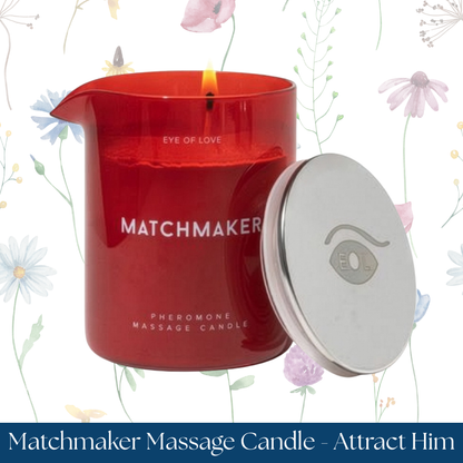 Eye of Love Matchmaker Red Diamond Massage Candle - Attract Him