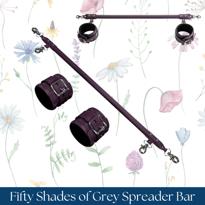 Fifty Shades of Grey Passion Entwined Spreader Bar with Cuffs