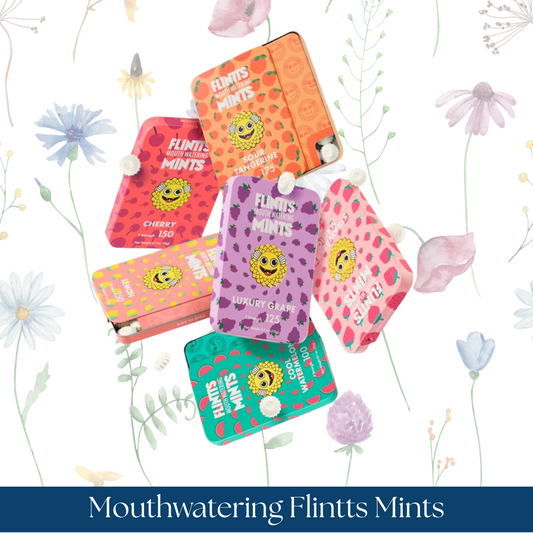 Flintts Mints Mouthwatering Sugar-Free Breath Mints