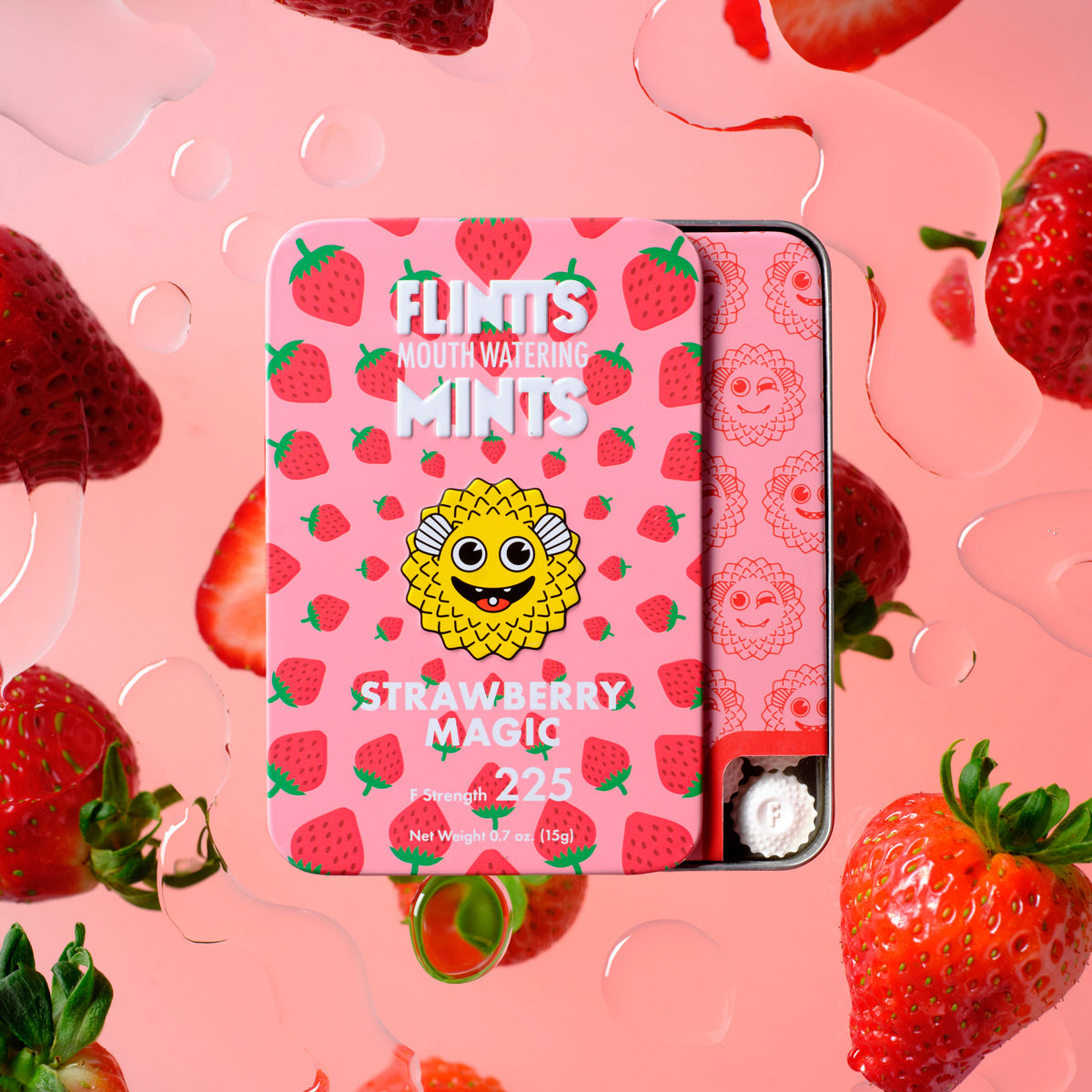 Flintts Mints Mouthwatering Sugar-Free Breath Mints