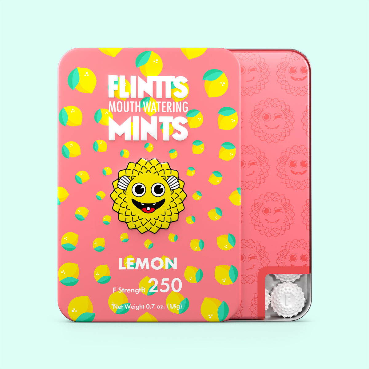Flintts Mints Mouthwatering Sugar-Free Breath Mints