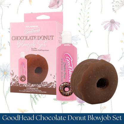 GoodHead Chocolate Donut Blowjob Set