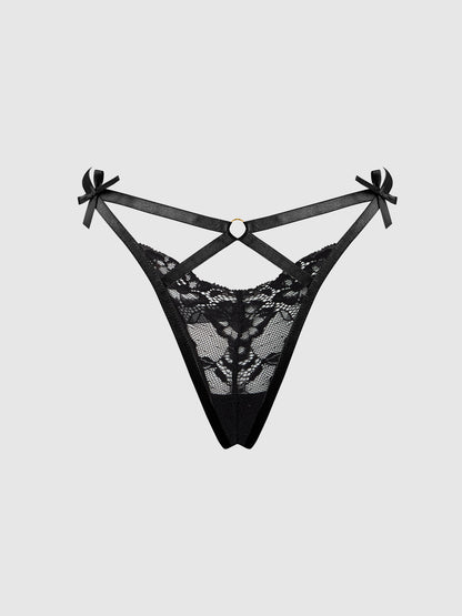 NATASHA LACE STRAPPY G-STRING