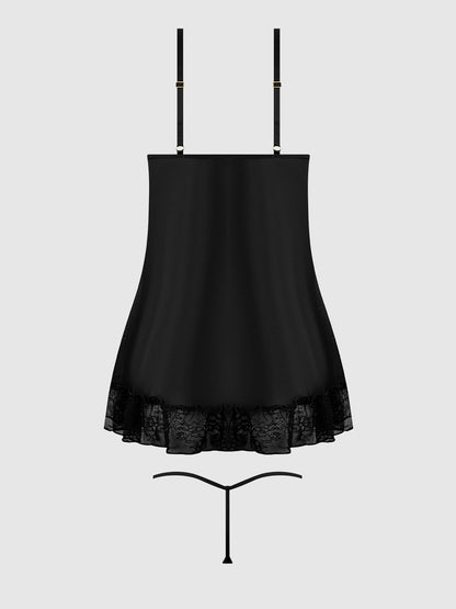 KIKI LACE BABYDOL & G-STRING SET