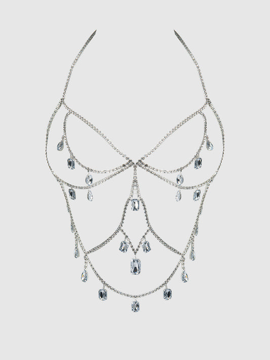 OVERSIZED RHINESTONE TOP