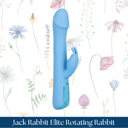 Jack Rabbit Elite Rotating Rabbit Silicone Rechargeable Vibrator