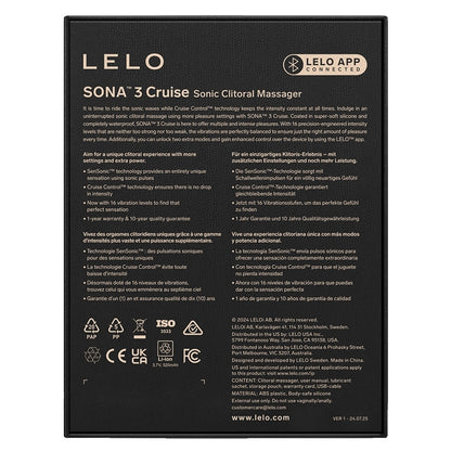 Lelo Sona 3 Cruise