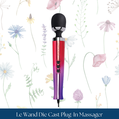 Le Wand Die Cast Plug-In Massager - Ombre
