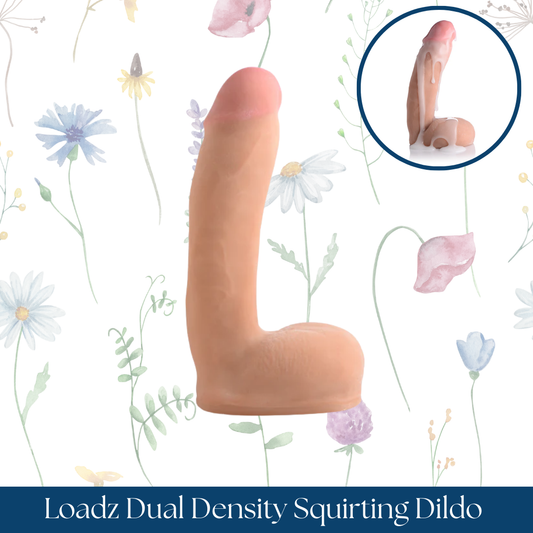 Loadz Dual Density Squirting Dildo
