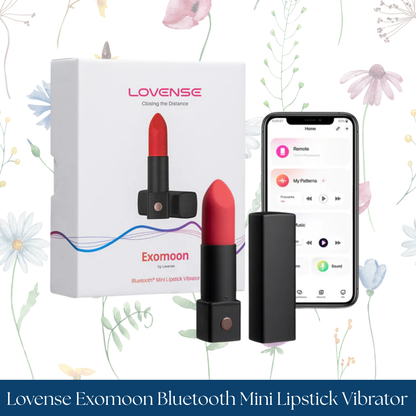 Lovense Exomoon Bluetooth Mini Lipstick Vibrator