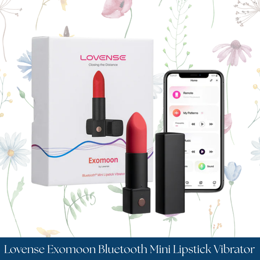 Lovense Exomoon Bluetooth Mini Lipstick Vibrator