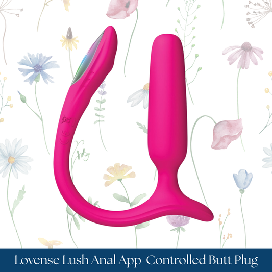 Lovense Lush Anal App-Controlled Butt Plug