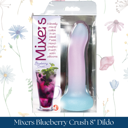 Mixers Blueberry Crush 8" Dildo