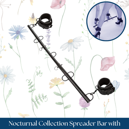 Nocturnal Collection Spreader Bar with Cuffs