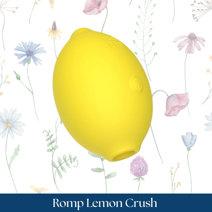 ROMP Lemon Crush Clitoral Stimulator with Pleasure Air