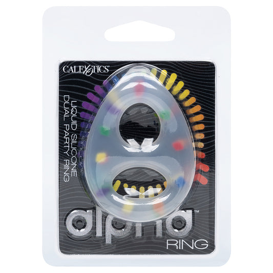 Alpha Liquid Silicone Dual Party Ring
