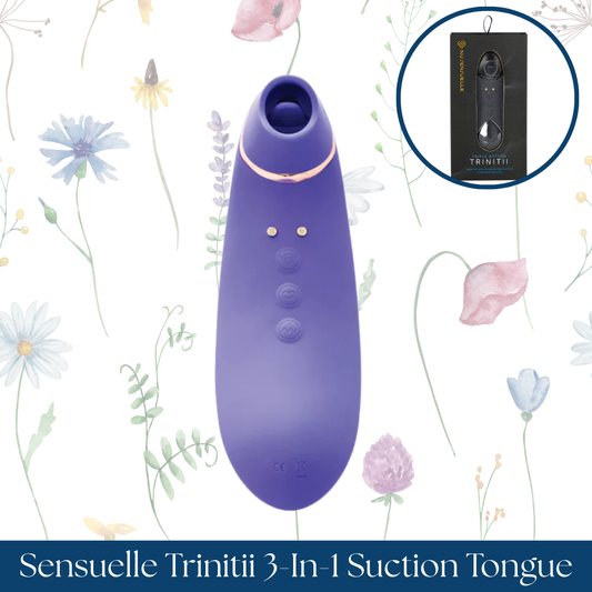 Sensuelle Trinitii 3-In-1 Suction Tongue