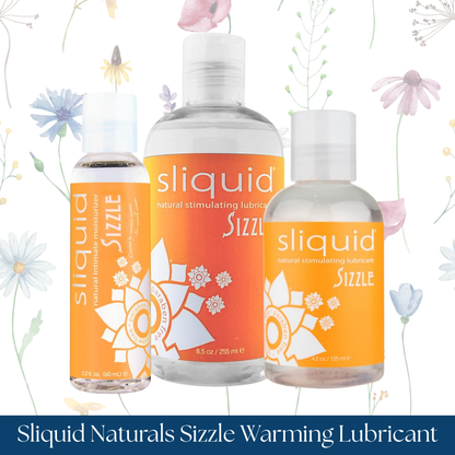 Sliquid Naturals Sizzle Warming Lubricant