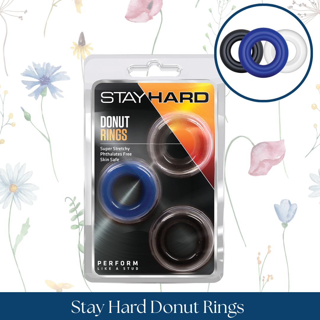 Stay Hard Donut Rings