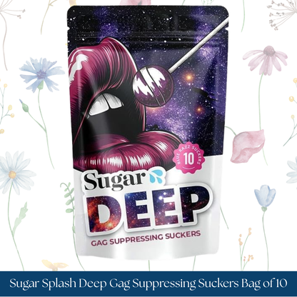 Sugar Splash Deep Gag Suppressing Suckers