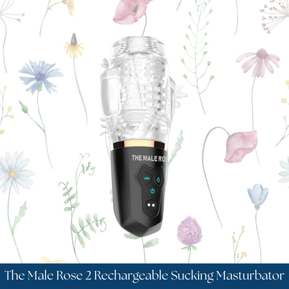 The Male Rose 2 Rechargeable Sucking Masturbator