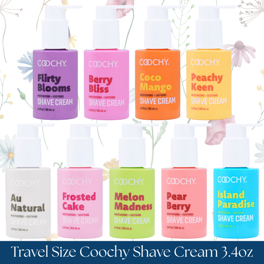 Travel Size Coochy Shave Cream 3.4oz