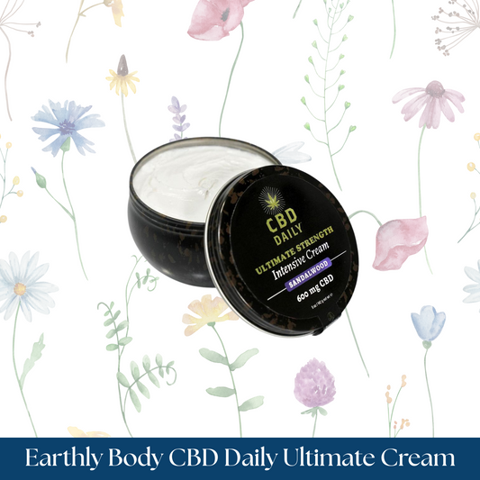 Earthly Body Daily Ultimate Cream Muscle Rub 600mg