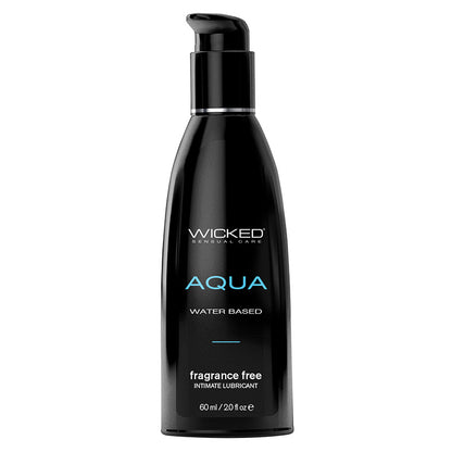 Wicked Aqua Water Based Lubricant Fragrance Free