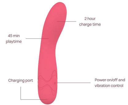 Hush Silicone G-Spot Vibrator